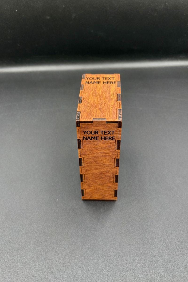 Travel hockey cribbage board - custom engraving and logos