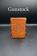 Travel hockey cribbage board - custom engraving and logos