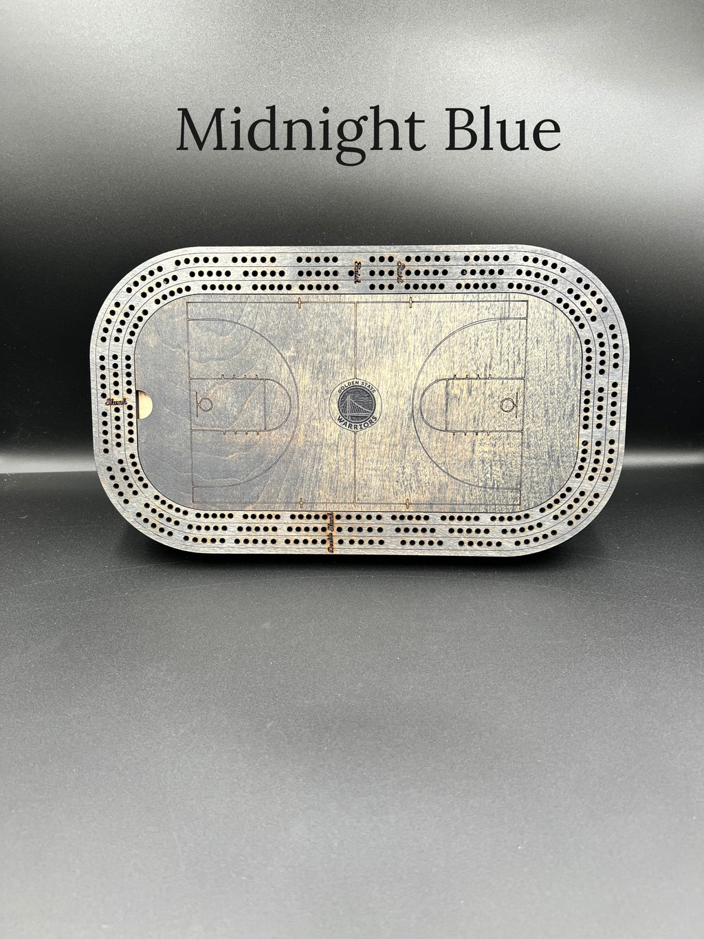 Basketball Cribbage Board: Personalized Team Logo Gift